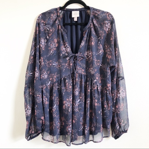 Knox Rose Tops - Knox Rose peasant top